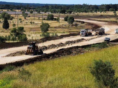 New access road to MIA - Mine Infrastructure-Area