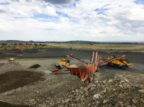 Quarry establishment on mine-TMR certification received