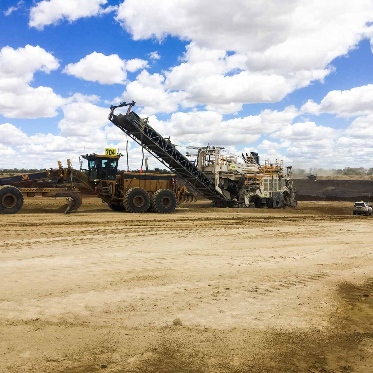 New access road to MIA - Mine Infrastructure-Area