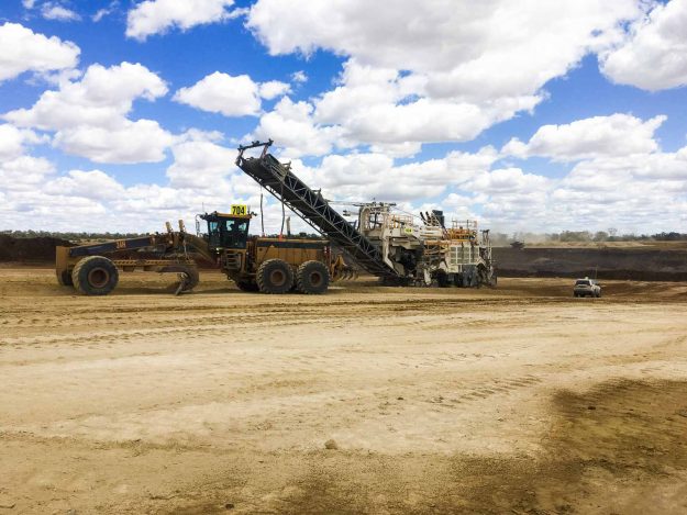 New access road to MIA - Mine Infrastructure-Area