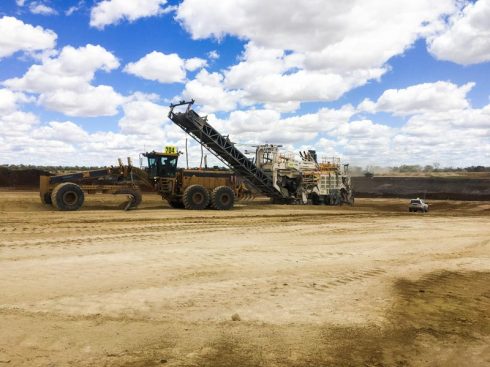 New access road to MIA - Mine Infrastructure-Area